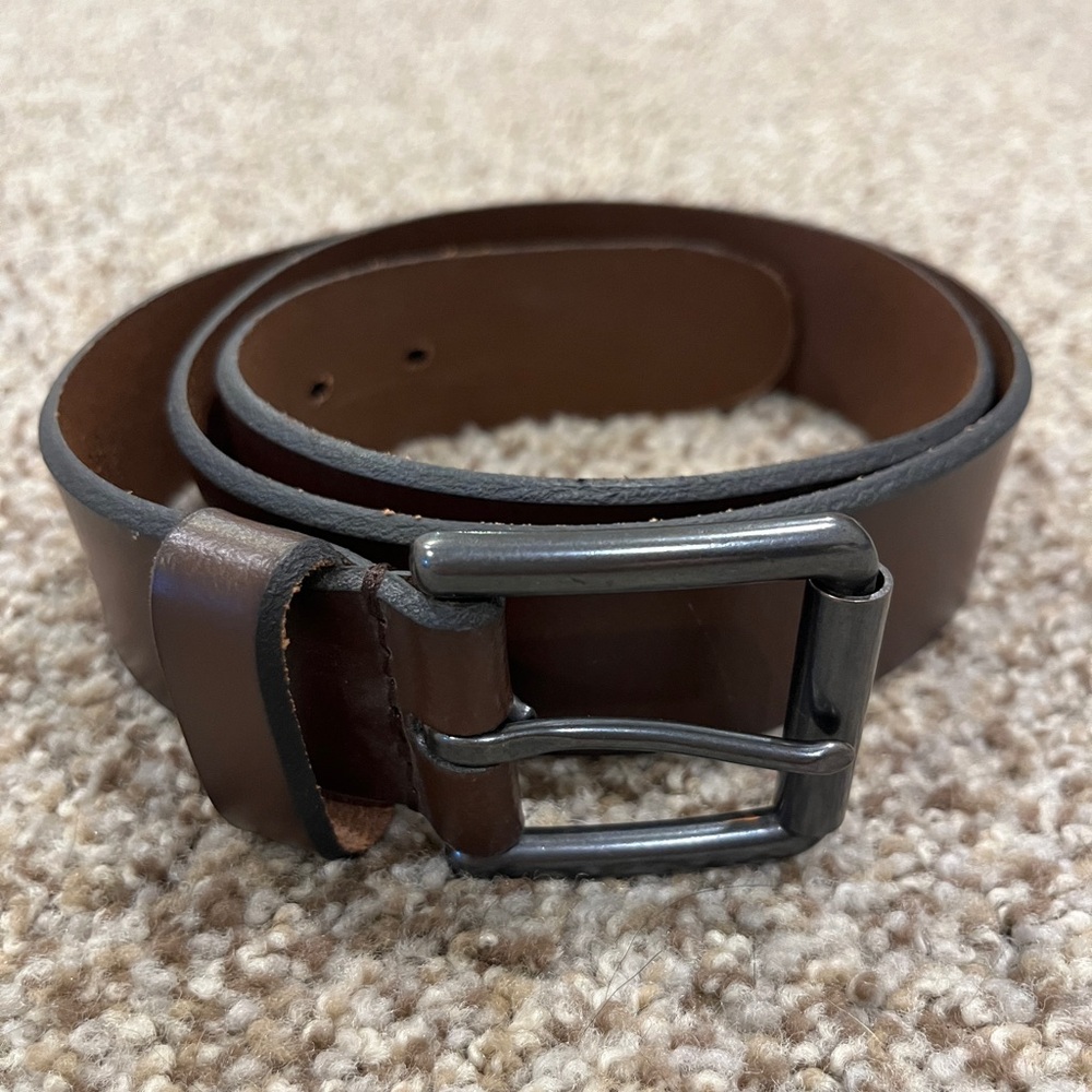 Brown Leather Belt Medium